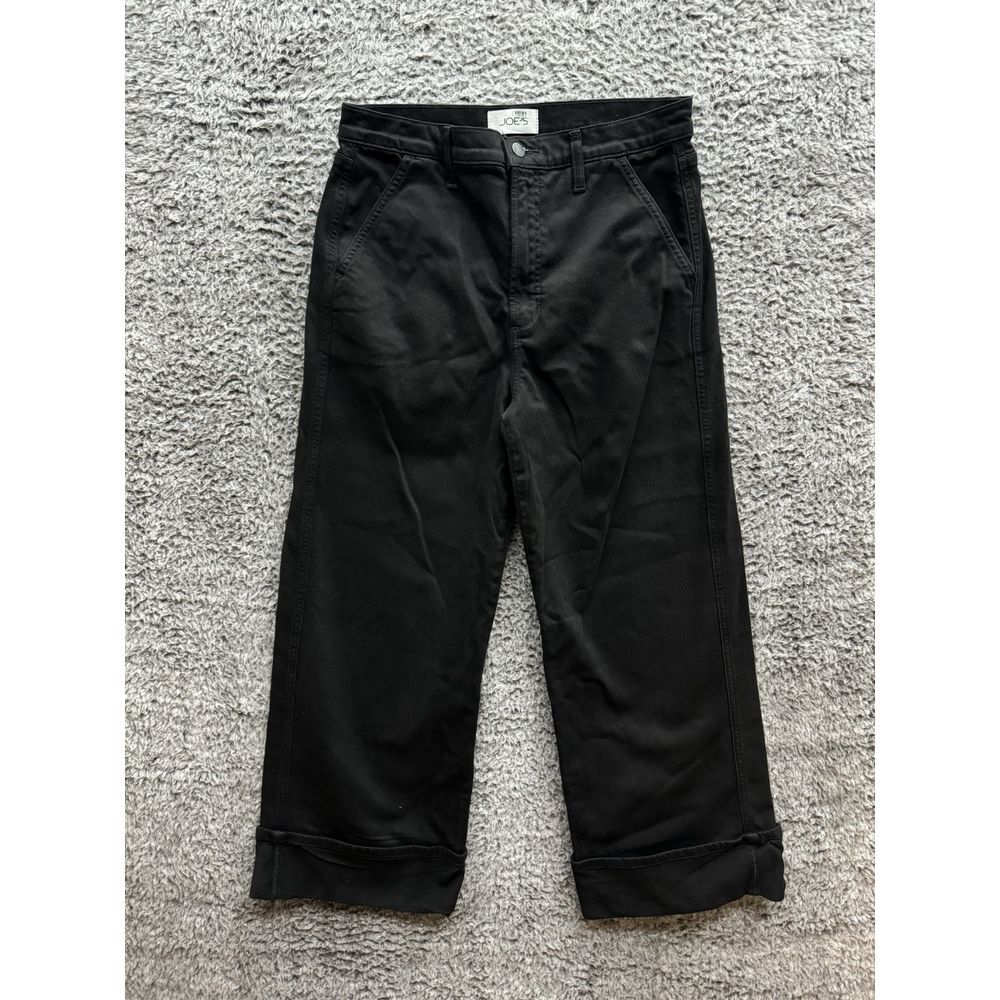 JOE'S Wide Leg High Rise The Trixie Trousers in‎ Black Size 30